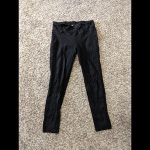 Black Cotton Leggings